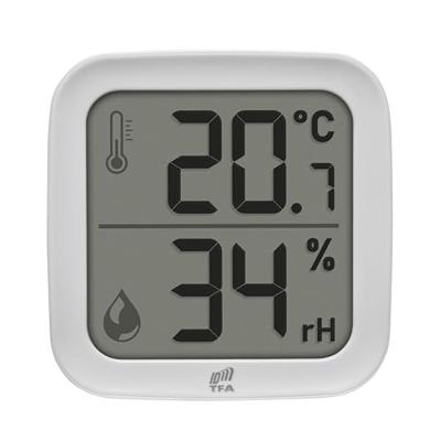 TFA Dostmann 30.3908.02 ID-A0 INDOOR Thermo- en hygrosensor Draadloos 868 MHz TFA Dostmann 30.3908.02 ID-A0 INDOOR Thermo- en hygrosensor Draadloos 868 MHz