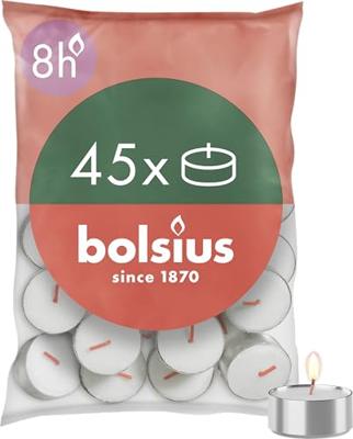 Bolsius Theelicht Wit 8 Uur - thumbnail