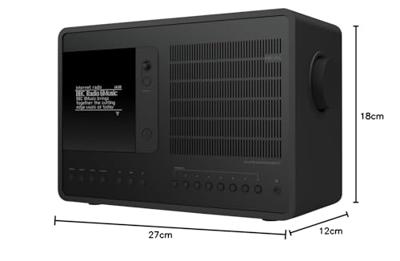 Revo SuperConnect tafelradio mat zwart (Shadow) - thumbnail