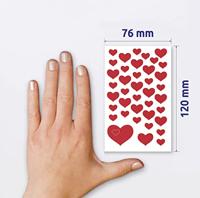 Avery AV-4371 Papieretiket 3 Vel Harten 10 Setjes met 3 Vel - thumbnail