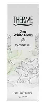 Therme Zen White Lotus Massage Oil Therme Zen White Lotus Massage Oil