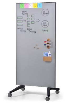 Glasbord accessoirehouder Legamaster hout