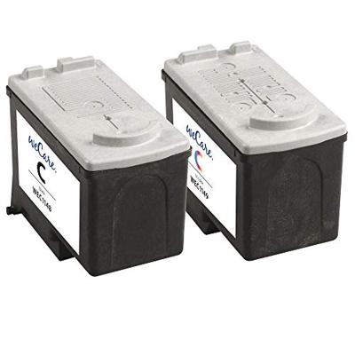 Wecare WEC1154 inktcartridge 2 stuk(s) Zwart, Cyaan, Magenta, Geel