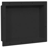 VidaXL Douchenis 41x51x10 cm matzwart - thumbnail