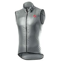 Castelli Aria fietsvest mouwloos zilver heren XL - thumbnail