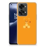 OnePlus Nord 2T Telefoonhoesje met Naam Baby Beer - thumbnail