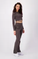 Black Bananas Cord Rip Set Dames Bruin - Maat XS - Kleur: Bruin | Soccerfanshop - thumbnail