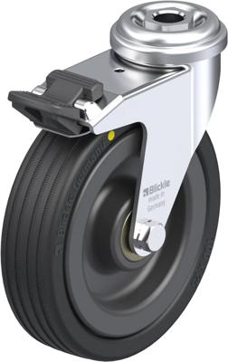 Blickle LRA-VPA 100K-FI-EL Zwenkwiel met rem Wieldiameter: 100 mm Draagvermogen (max.): 70 kg 1 stuk(s) Blickle LRA-VPA 100K-FI-EL Zwenkwiel met rem Wieldiameter: 100 mm Draagvermogen (max.): 70 kg 1 stuk(s)