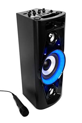 Reflexion PS07BT Karaokesysteem Incl. karaoke-functie, Incl. microfoon, Sfeerverlichting, Oplaadbaar