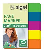 Sigel Plakmarker HN615 5 blokken/pak Geel, Roze, Blauw, Groen, Oranje - thumbnail