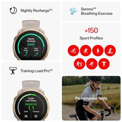 Smartwatch Polar 900112399 Beige Gouden 1,28"