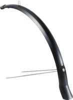 Eurofender Snello Voorspatbord PVC 28 Inch 51 mm Matzwart - thumbnail