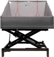 Elektrisch RVS bad 120x60 met hoge spatwand - thumbnail