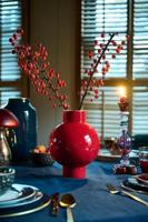 Pip Studio Vaas Metaal Klein Rood 18x24cm - thumbnail