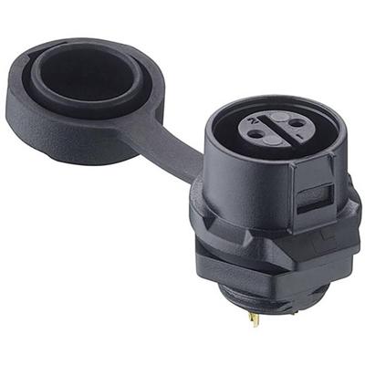 Lutronic 0270 06 Ronde connector Koppeling, inbouw Totaal aantal polen: 6 1 stuk(s)