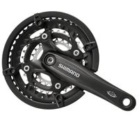 Shimano Crankstel 3 x 10 speed trekking fc-t521 met 175mm crankarm 44-32-24t octalink - zwart - thumbnail