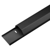 Goobay 90724 Kabelgoot Flexgoot (l x b x h) 1100 x 50 x 26 mm Zwart 1 stuk(s) - thumbnail