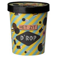 Snoepbeker Ø12x14cm - Het zit d'rop - thumbnail