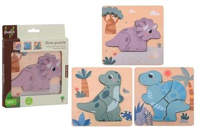 Joueco Jouéco - dino puzzel (3 ass.)