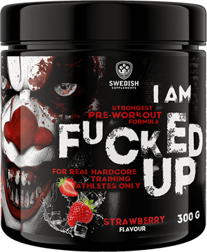 Swedish Supplements Fucked Up Joker Strawberry (300 g) Swedish Supplements Fucked Up Joker Strawberry (300 g)