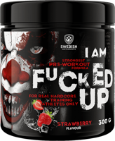 Swedish Supplements Fucked Up Joker Strawberry (300 g) - thumbnail