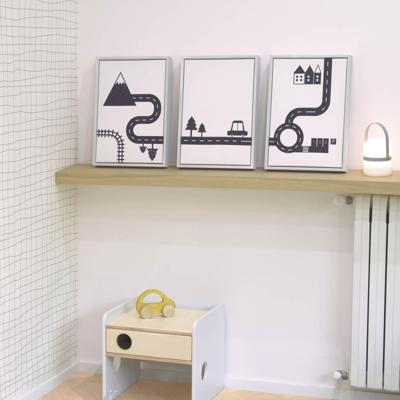 Kave Home Schilderij 'Nikki' Set van 3 stuks Kave Home Schilderij 'Nikki' Set van 3 stuks