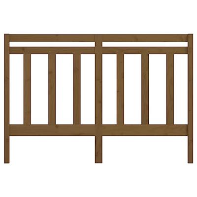 Hoofdbord 166x4x100 cm massief grenenhout honingbruin