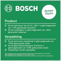 BOSCH PLL 360-1 lijnlaser - Inclusief gebruikershandleiding, beschermhoes en batterijen - thumbnail