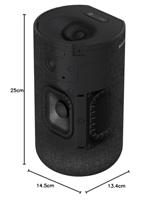 Sony SA-RS5 - satellietluidspreker achter, draadloos, met geïntegreerde accu, zwart - thumbnail
