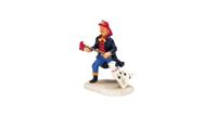 Lemax fireman kerstdorp figuur type 1 2003 - thumbnail