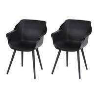 Sophie Studio dining armstoel Carbon Black - thumbnail