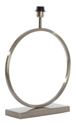 Light & Living Tafellamp 'Liva' 47cm hoog, kleur Nikkel (excl. kap) Light & Living Tafellamp 'Liva' 47cm hoog, kleur Nikkel (excl. kap)