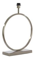 Light & Living Tafellamp 'Liva' 47cm hoog, kleur Nikkel (excl. kap) - thumbnail