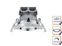Trio Led inbouwspotPamir Square 5,5w - 3000K - 8,5cm chroom - 650410106 - thumbnail