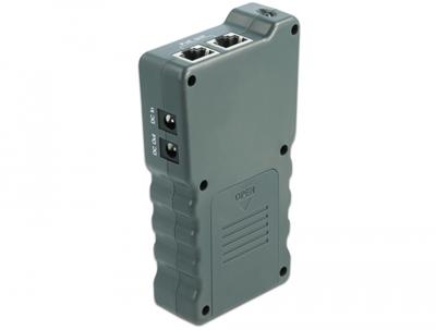 Delock 63110 LCD-kabeltester RJ45 / PoE / DC Delock 63110 LCD-kabeltester RJ45 / PoE / DC