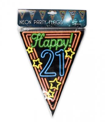 Vlaggenlijn 21 jaar NEON