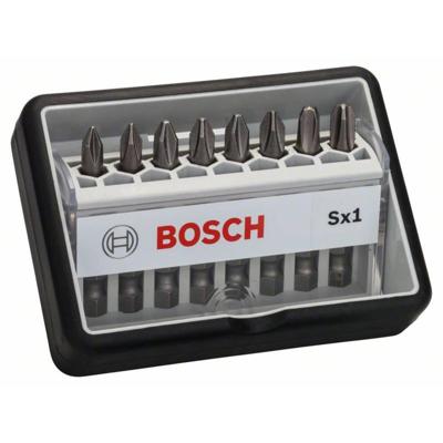 Bosch Accessoires 8-delige Robust Line bitset Sx Extra Hard 49 mm, 8delig - 2607002556 Bosch Accessoires 8-delige Robust Line bitset Sx Extra Hard 49 mm, 8delig - 2607002556