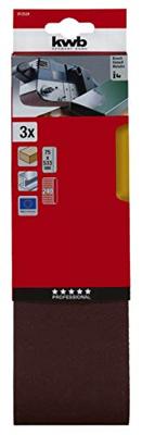 kwb 912524 Schuurbandset Korrelgrootte (num) 240 (l x b) 533 mm x 75 mm 3 stuk(s) kwb 912524 Schuurbandset Korrelgrootte (num) 240 (l x b) 533 mm x 75 mm 3 stuk(s)