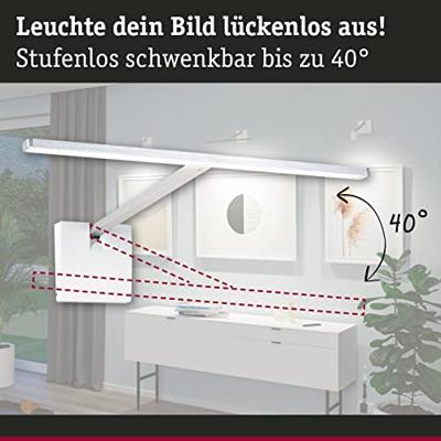 Paulmann Xana 95575 LED-schilderijlamp 5.5 W LED Aluminium (geborsteld) - thumbnail