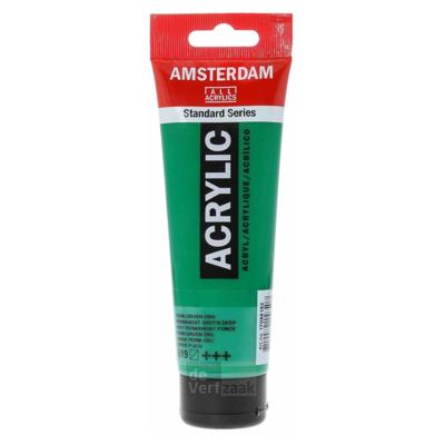 Royal Talens Amsterdam Acrylverf 120 ml - Permanentgroen Donker 619