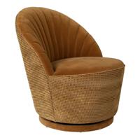 Dutchbone Fauteuil 'Madison', kleur Goud - thumbnail