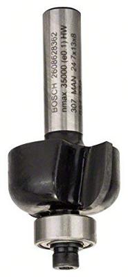 Bosch Accessoires Halfrondprofielfrezen 8 mm, R1 6 mm, D 24,7 mm, L 13 mm, G 53 mm 1st - 2608628362 Bosch Accessoires Halfrondprofielfrezen 8 mm, R1 6 mm, D 24,7 mm, L 13 mm, G 53 mm 1st - 2608628362