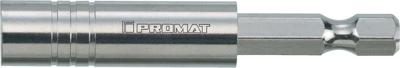 Promat/Tecwerk Bithouder | slim type | 1/4 inch F 6,3 1/4 inch C 6,3 | magneet | lengte 65 mm - 4000829580
