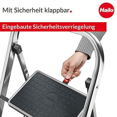 Hailo 4392-801 k60 standardline inklapbare trap 2 treden