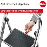 Hailo 4392-801 k60 standardline inklapbare trap 2 treden - thumbnail