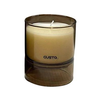 Gusta Geurkaars Glasvoet 7x8.5cm Gusta Geurkaars Glasvoet 7x8.5cm