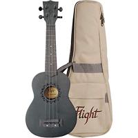 Flight Natural Series NUS310 Blackbird sopraan ukelele met gigbag - thumbnail