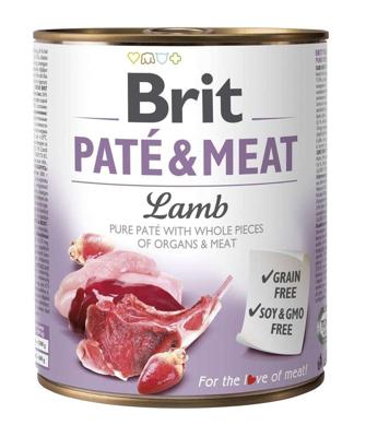 BRIT Paté & Meat met lamsvlees - nat hondenvoer - 800 g