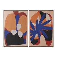 Schilderij Home ESPRIT Stads 80 x 4,5 x 120 cm (2 Stuks) - thumbnail