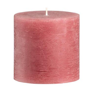 Stompkaars rustiek Sfeer - oudroze - 10 cm